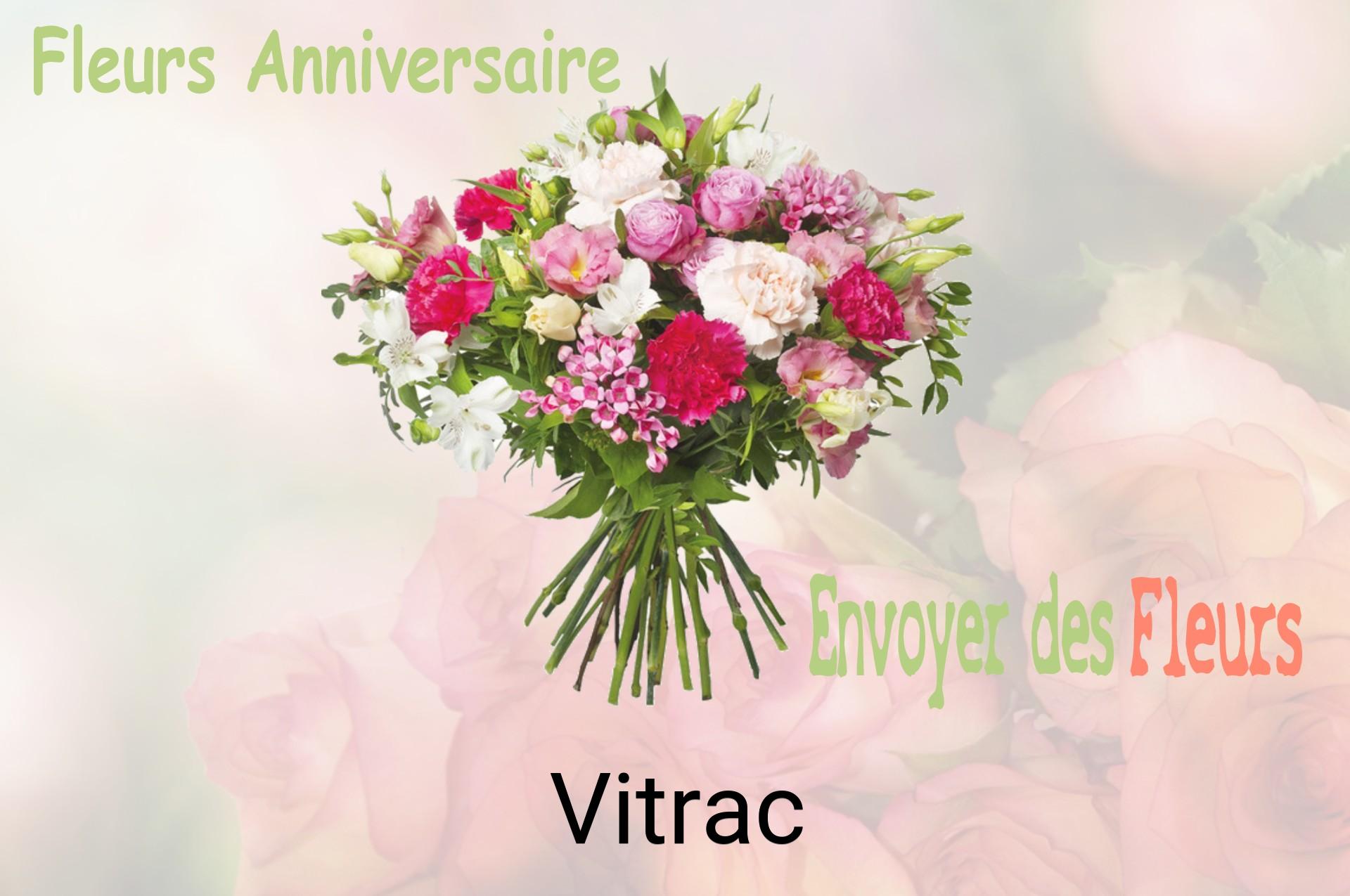 Bouquet de fleurs d’anniversaire livré à Vitrac